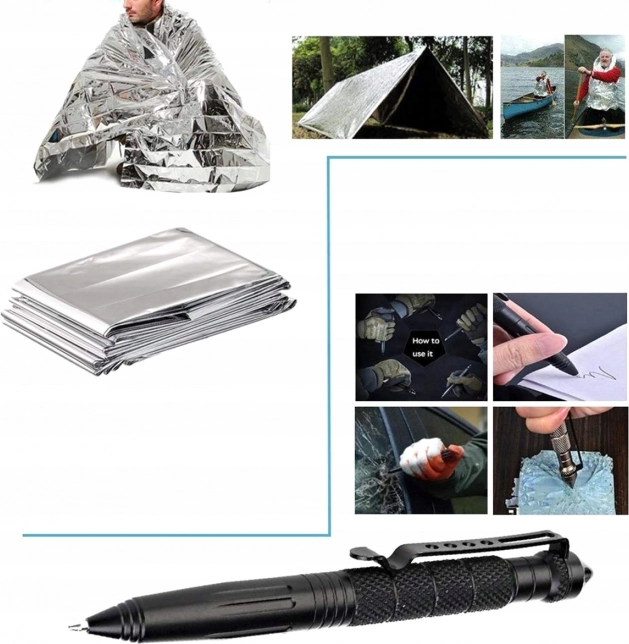 12-in-1 Survival Kit in SOS Case