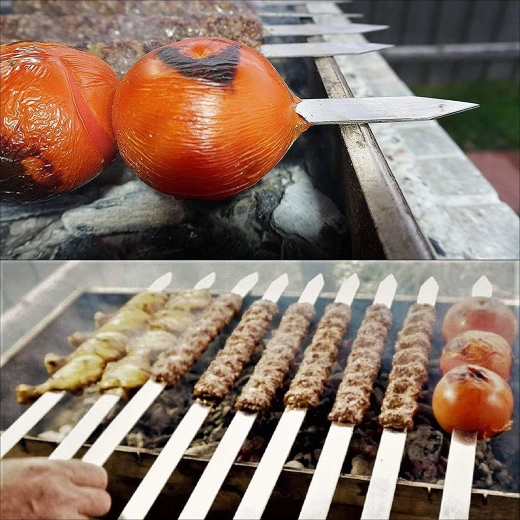 Ideali per kebab, shashlik e verdure