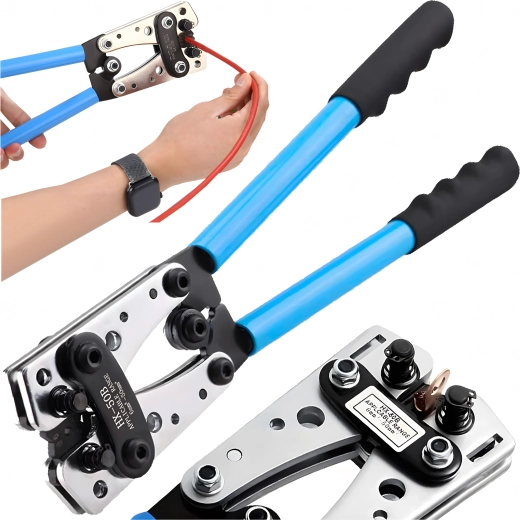 Robust steel construction and non-slip handles