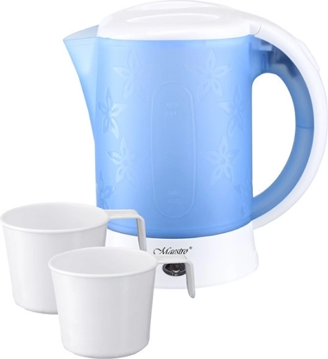 Cestovní varná konvice s 2 šálky 0,6l 600W