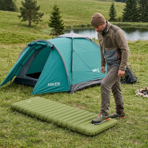 Integrated pump for lightning-fast inflation