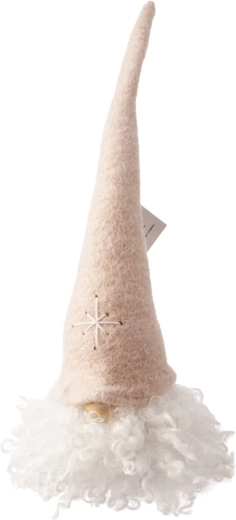 Gnomo di peluche rosa 33 cm