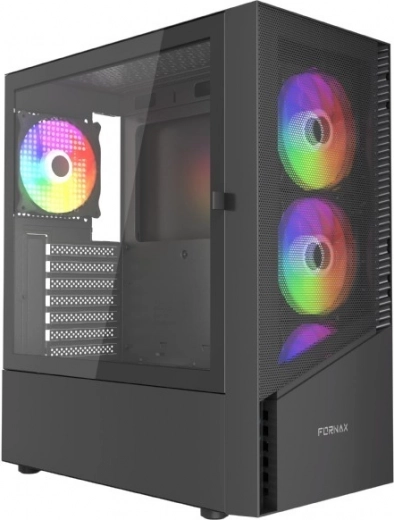 Fornax 4300 computer case midi tower ATX black