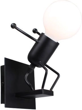 Loft Wall Lamp Black