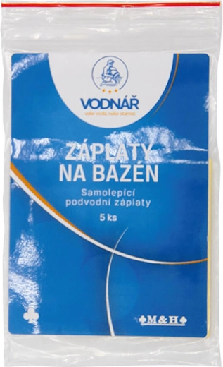 Samolepilni podvodni obliži za bazen 6,5 × 6,5 cm (5 kosov) VODNAR