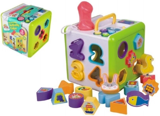 Einwürfelwürfel mit Telefon für die Kleinsten