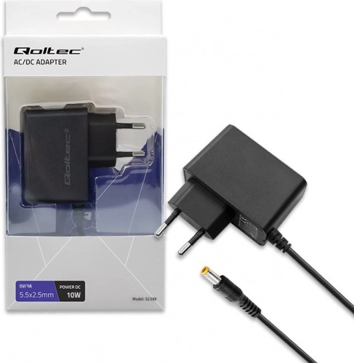 Qoltec napájací adaptér 10W 5V 2A