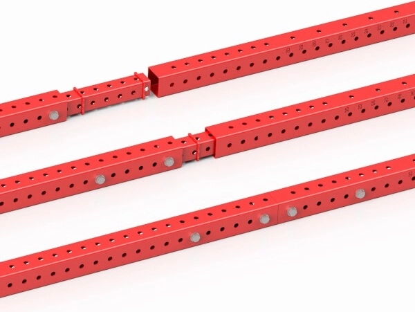 Construction en acier durable avec revêtement poudre