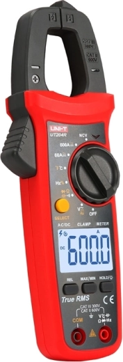 Clear backlit display and safe operation