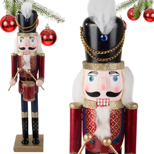 Wooden Nutcracker Soldier – Christmas Decorative Figurine 50 cm