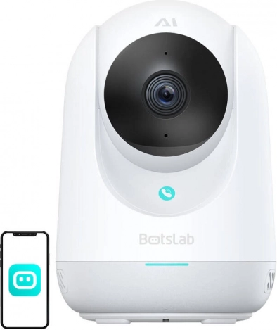 Indoor WiFi Camera Botslab with Rotatable Head