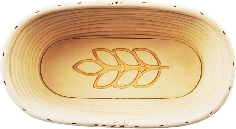 Dekorativt aksmotiv og spiralformet ribning