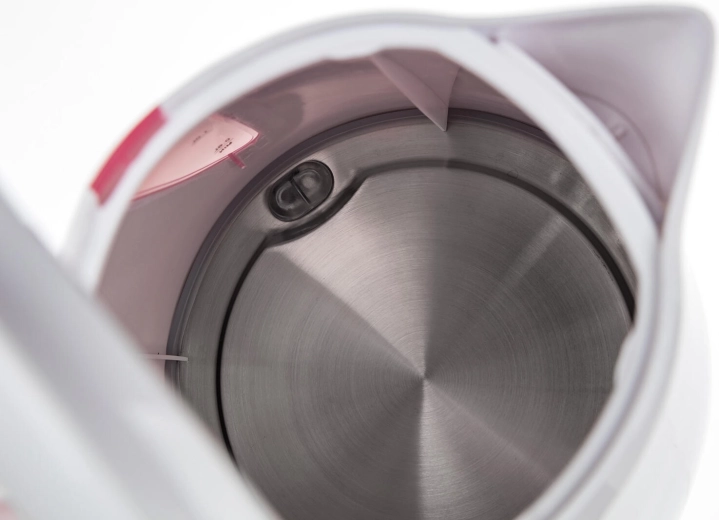 Piastra riscaldante in acciaio inox e filtro estraibile