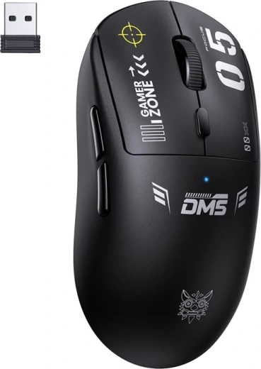 Mouse da gaming Onikuma DM05 RGB nera