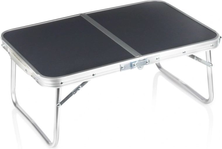 Vilde klappbarer Campingtisch, graphitfarben, 60 × 40 × 25 cm