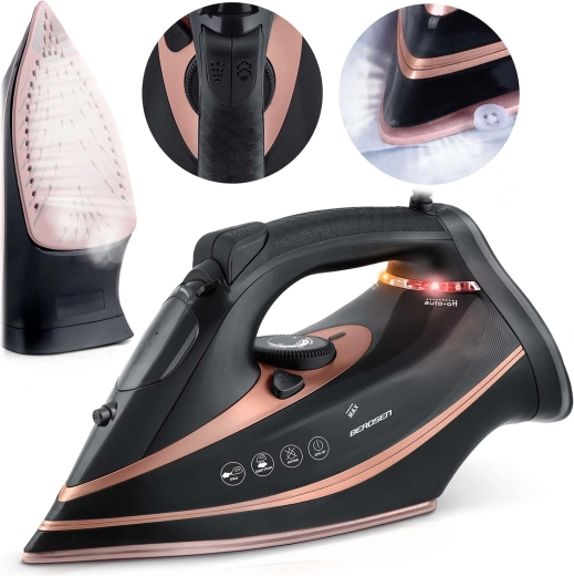 Ceramic soleplate with precision tip