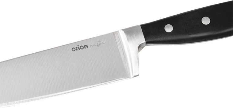 Ergonomic handle with triple riveting