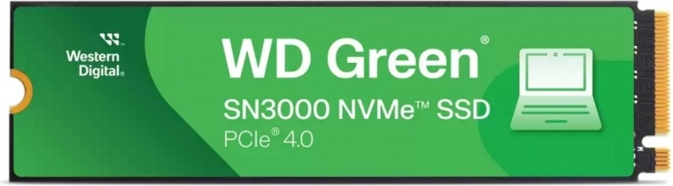 SSD disco 2TB WD Green SN3000 NVMe PCIe 4.0
