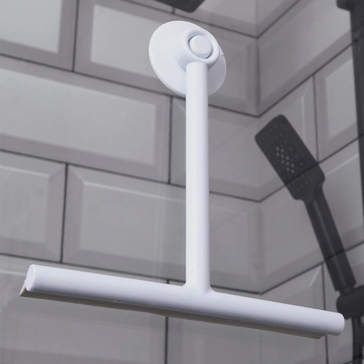 Drill-free storage thanks to the suction cup