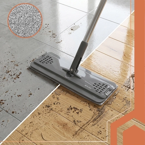 Super-absorbent microfiber for fast, clean floors