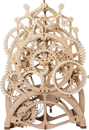 Wooden Puzzle Pendulum Clock Rokr
