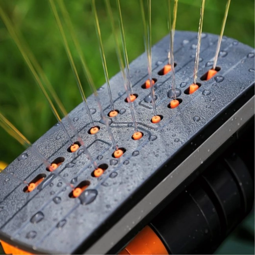 Ampia copertura grazie ai 16 ugelli