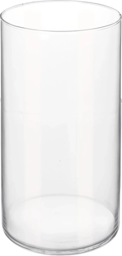 Prozirna staklena vaza 20 cm