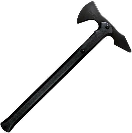 Trainings-tomahawk Cold Steel Trench Hawk Trainer, santopreen, 450 g, zwart