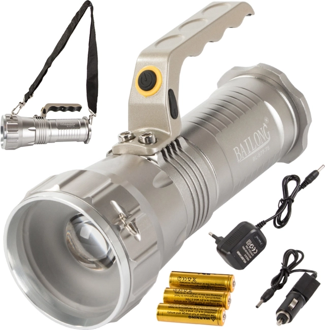 Militärische Taschenlampe Bailong mit CREE LED XM-L T6