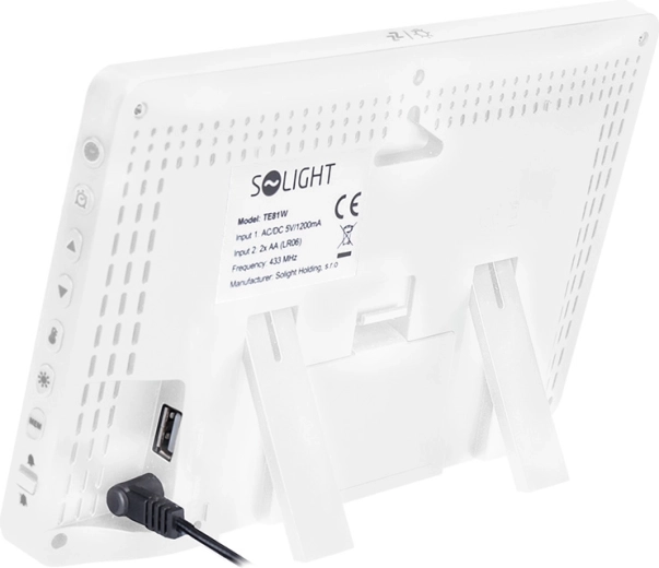 Voeding via adapter en USB-opladen