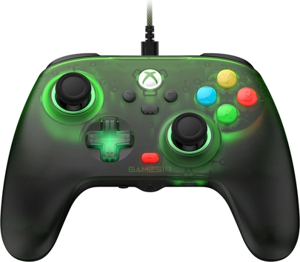 GameSir t7 pro controller da gioco cablato per Xbox e PC (verde retrò)