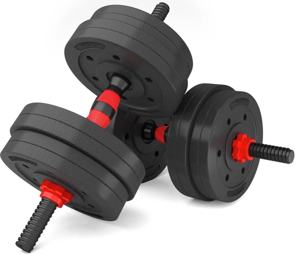 Secure fastening with threading and star collars