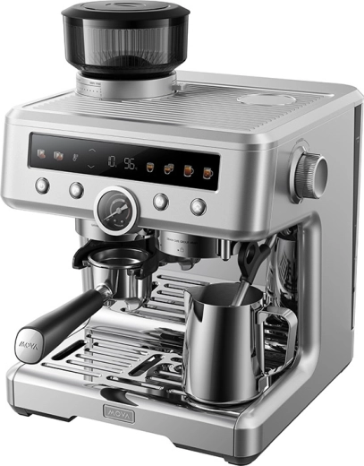 Integrated grinder with 34 grind levels