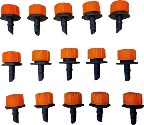 Irrigazione precisa con gocciolatori regolabili