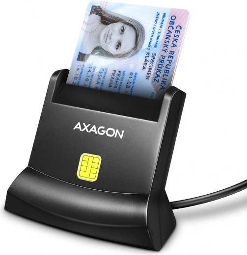 Lettore di carte da tavolo AXAGON CRE-SM4N USB
