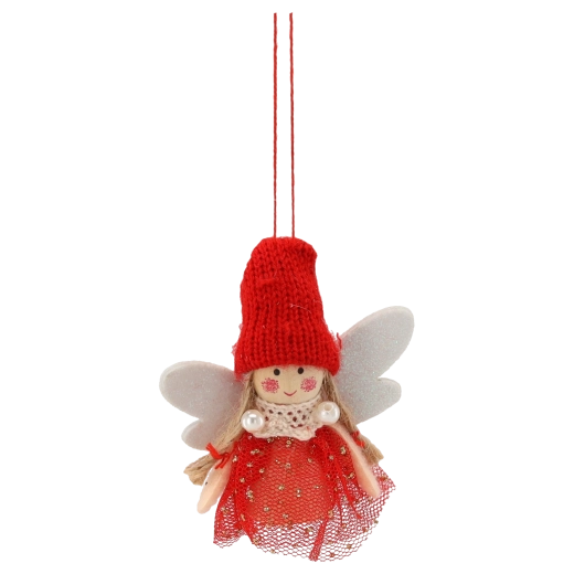 Ange féerique avec petit bonnet rouge