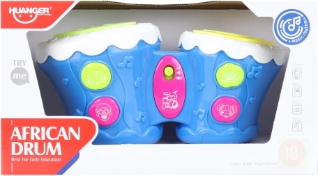 HUANGER Electronic Kids' Drums – Blue