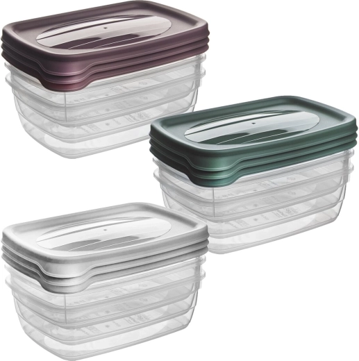 Practical containers with lids