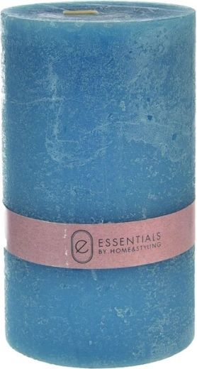 Blauwe decoratieve kaars 520 g