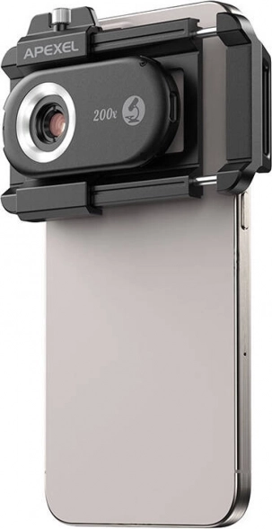 Macro lens for smartphones 200x Apexel
