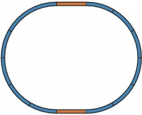 Piko Track Set A – Basic H0 Oval