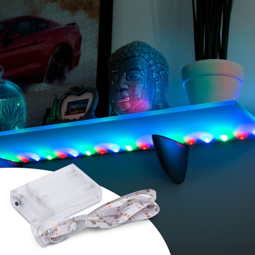 Éclairage RGB coloré