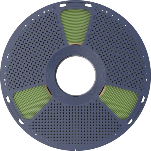 Lightweight perforated spool for smooth unwinding