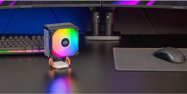 Low-profile cooler for compact cases