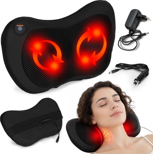 Heated Massage Pillow with 4 Heads 20 W MODERNHOME