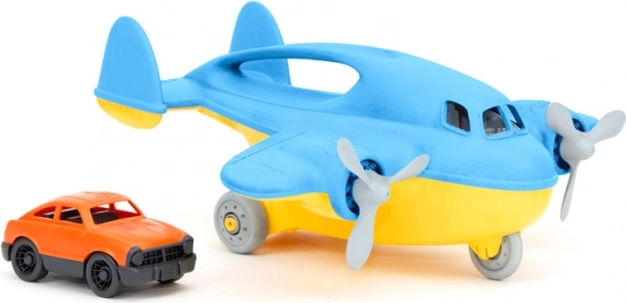 Verkehrsflugzeug Blau von Green Toys