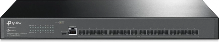 Zarządzalny przełącznik 16× SFP+ 10 Gb/s JetStream L2+