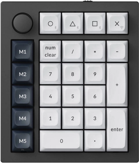 Wireless Numeric Keyboard Keychron Q0 Max RGB, Black