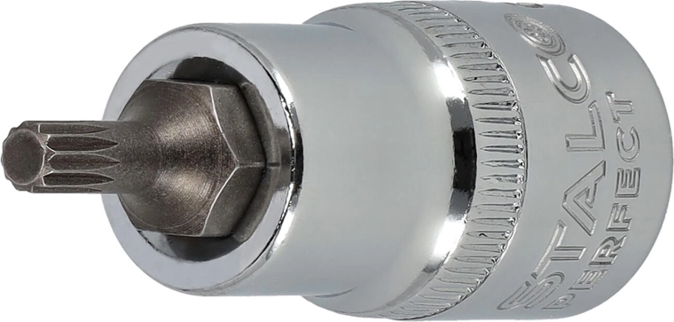 Stalco 1/2" socket with spline M5 bit, 55 mm
