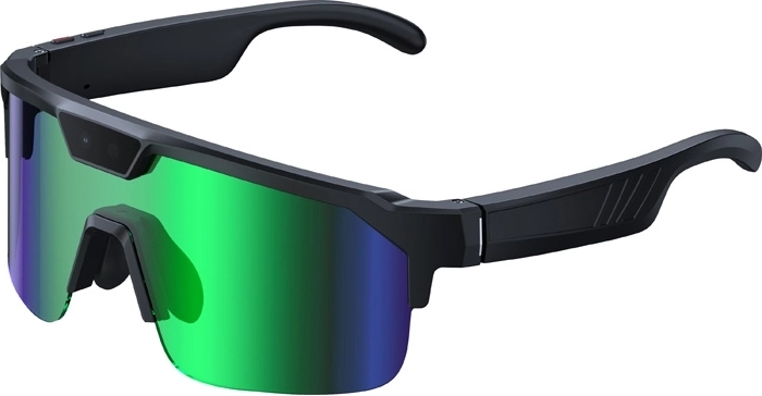 Zeblaze Q01 AI occhiali da sole sportivi verdi